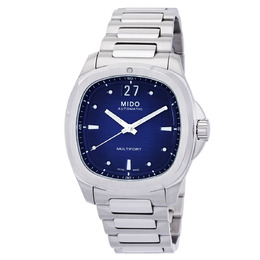Mido Multifort TV Big Date Automatic Blue Dial Mens Watch m0495261104100