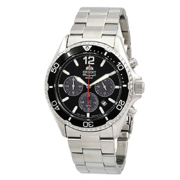 Orient RA-TX0202B10B Solar Chronograph Mens Watch