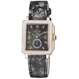Gevril Bari Tortoise Mother of Pearl Dial Ladies Watch 9250