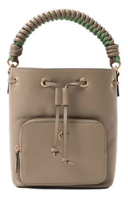 Pinko: Бежевая сумка 