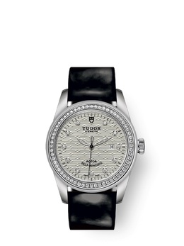 Tudor Glamour Date Automatic Diamond Ladies Watch 53020-0055