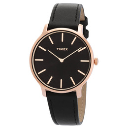 Timex Transcend Quartz Black Dial Ladies Watch TW2W19800 tw2w19800vq