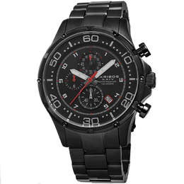Akribos XXIV Black Mens Watch ak663bk