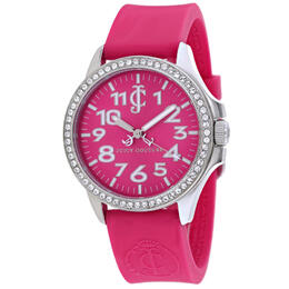 Juicy Couture Jetsetter Pink Dial Ladies Watch 1900965