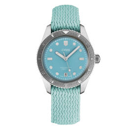 Oris Divers Sixty-Five Automatic Blue Dial Ladies Watch 733 7771 4055-07 3 19 02s