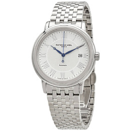 Raymond Weil Maestro Automatic Silver Dial Mens Watch 2837-st-00308