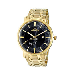 Oniss Sorrento Quartz Black Dial Mens Watch on2626-mgbk