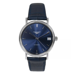Pre-owned Longines Presence Automatic Blue Dial Ladies Watch, Model L4.322.4.92.2