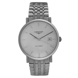 Pre-owned Longines Elegant Collection Automatic White Dial Mens Watch l4.910.4.12.6