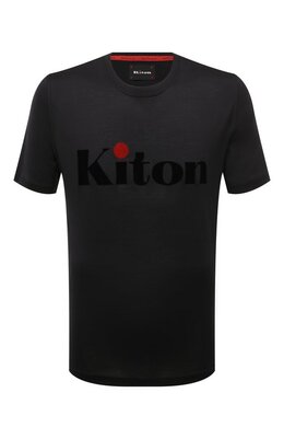 Kiton: Хлопковая футболка 