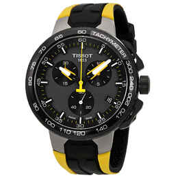 Tissot Herren Chronograph Schwarz Dial Ref t111.417.37.441.00 - Zeitmesser, Kalender, Chrono-Funktionen