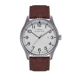 Elevon Crosswind Silver-tone Dial Mens Watch ele128-1