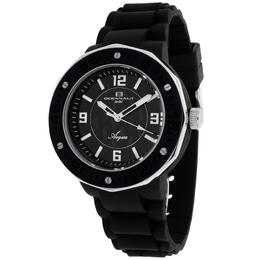 Oceanaut Acqua Quartz Ladies Watch OC0219, Black Dial, Rubber Strap & Case