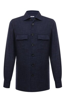 Kiton: Рубашка из шерсти 