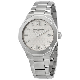 Baume & Mercier Riviera Quartz Silver Dial Ladies Watch moa10614