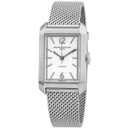Baume & Mercier Hampton Automatic Silver Dial Mens Watch m0a10672