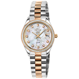 GV2 by Gevril Turin Quartz Diamond Ladies Watch 12423B