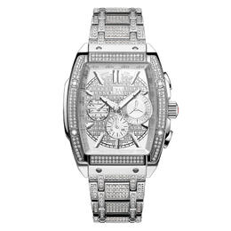 JBW Platinum Series Silver-tone Dial Mens Watch ps570b