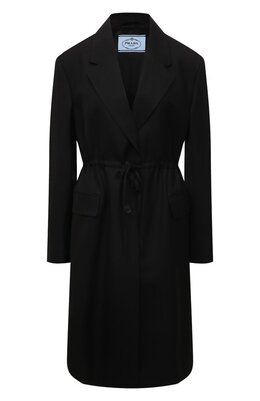 Prada: Пальто из шерсти 
