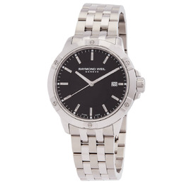 Raymond Weil Tango Quartz Black Dial Mens Watch 8160-st-20041