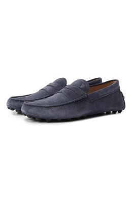 Tod’s: Синие мокасины  Gommino