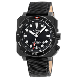 Gevril XO Submariner Automatic Mens Watch 4546 Black Dial