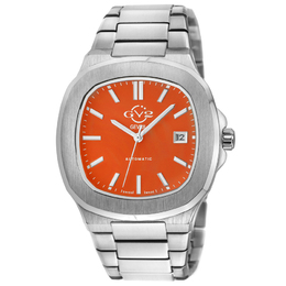 GV2 by Gevril Potente Orange Dial Mens Watch 18114B