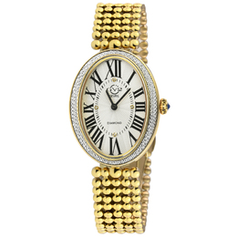 Gevril Piazza Navona White Dial Ladies Watch - 14801B, Analog Quartz Movement