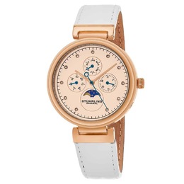 Stuhrling Original Symphony Pink Dial Ladies Watch M15391