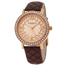 Stuhrling Original Vogue M15451 Rose Gold-tone Ladies Watch