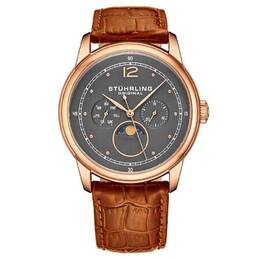 Stuhrling Original Mens Watch M15529 Gunmetal Dial