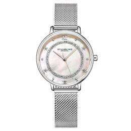 Stuhrling Original Symphony Series Quartz Silver Dial Ladies Watch Model: M16791