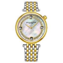 Stuhrling Original Symphony Quartz Silver Dial Ladies Watch M16813