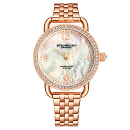 Stuhrling Original Symphony Quartz Silver Dial Ladies Watch m16820