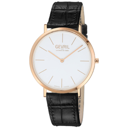Gevril Five Points Automatic White Dial Mens Watch gv350.14.22