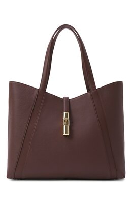 Furla: Коричневая сумка 