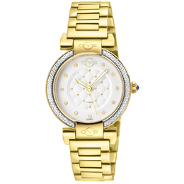 Gevril Berletta Quartz Diamond White Dial Ladies Watch 1541B