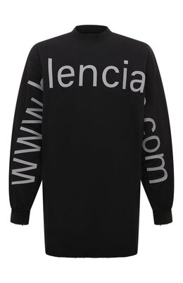 Balenciaga: Хлопковый свитшот 