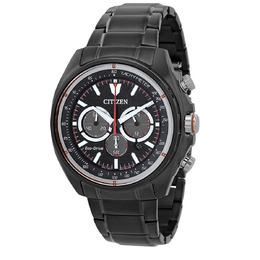 Citizen Racer Chronograph Eco-Drive Black Dial Mens Watch ca4567-82h