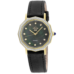 Gevril Spello Ii Diamond Mother of Pearl Dial Ladies Watch 14515