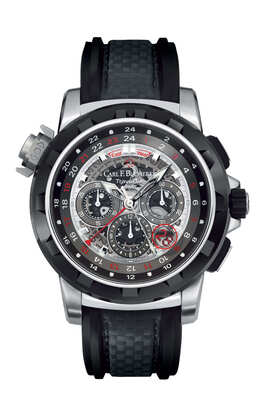 Carl F. Bucherer Patravi TravelTec FourX Chronograph Automatic Chronometer Mens Watch (00.10620.21.93.01)
