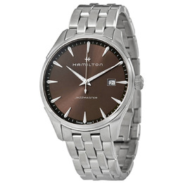 Hamilton Jazzmaster Quartz Brown Dial Mens Watch h32451101