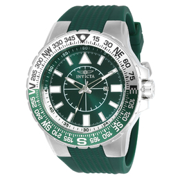 Invicta Aviator Quartz Green Dial Mens Watch 21622