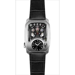 Invicta Cuadro Quartz Black Dial Mens Watch 35450