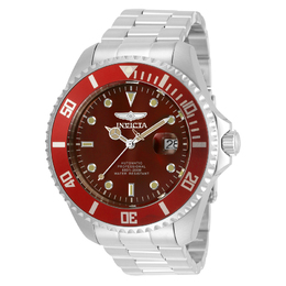 Invicta Pro Diver Automatic Mens Watch 35722 Red Dial