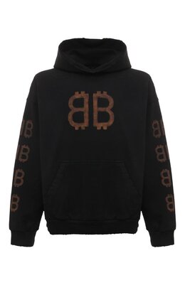 Balenciaga: Хлопковая толстовка 