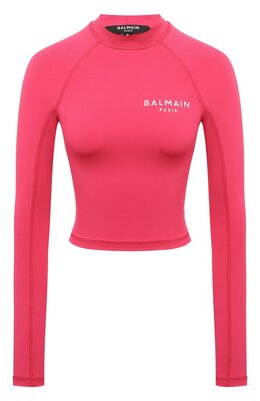 Balmain: Розовый топ 