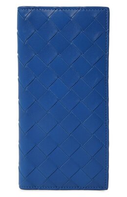 Bottega Veneta: Синий кошелёк 