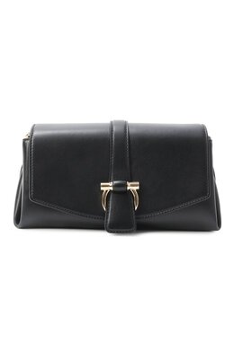 Ferragamo: Чёрная сумка 