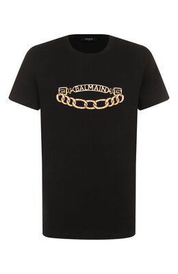 Balmain: Хлопковая футболка 